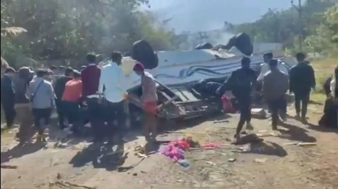 Manipur: 15 Students Killed in Road Accident at Noney District