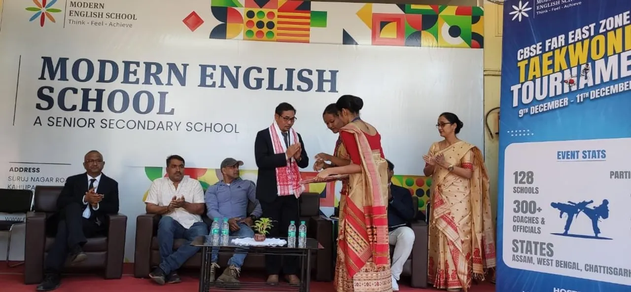 Guwahati: Modern English School Hosts CBSE's Far East Zone Taekwondo Tournament