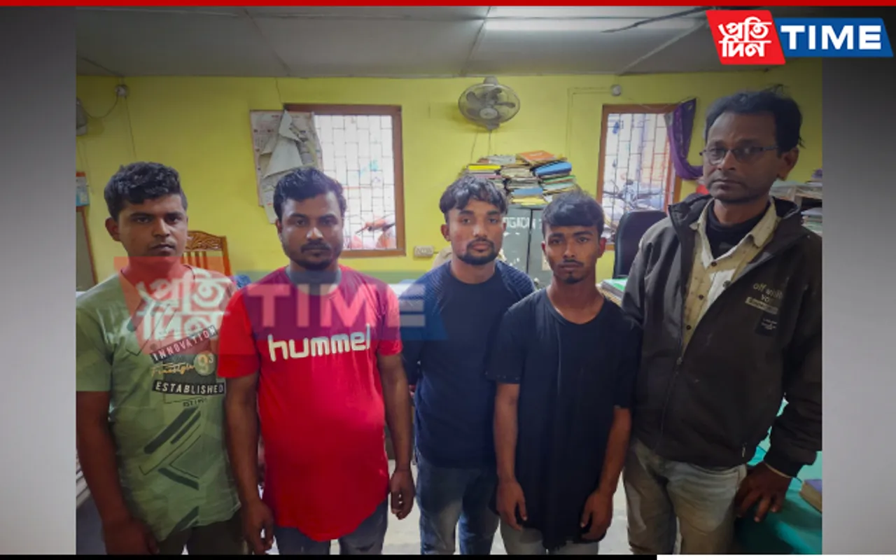 Guwahati: 5 Arrested with Fake Gold Bars in Basistha 