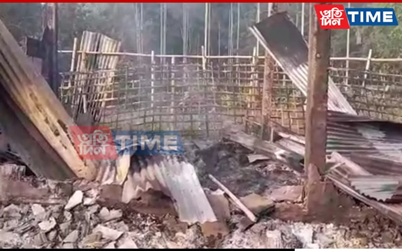 Miscreants Set Ablaze House in Assam’s Merapani