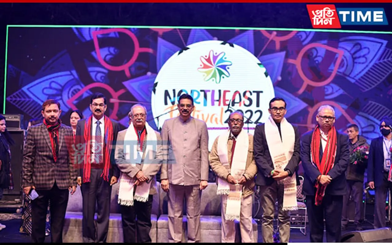 3 Journalists From NE Region Felicitated at North East Festival in Delhi