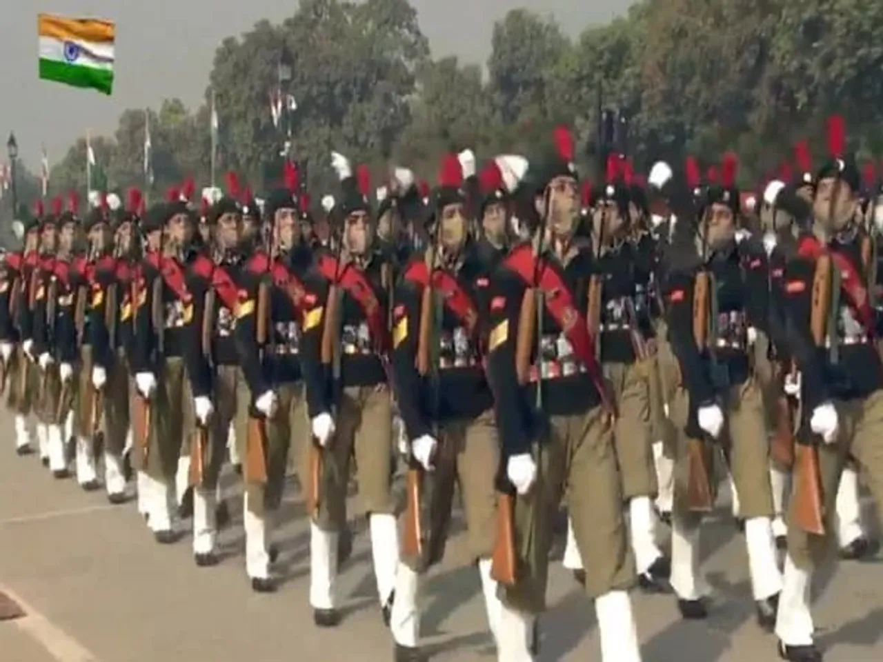 Assam Rifles Organises Pipe Band and Weapon Display at Silchar