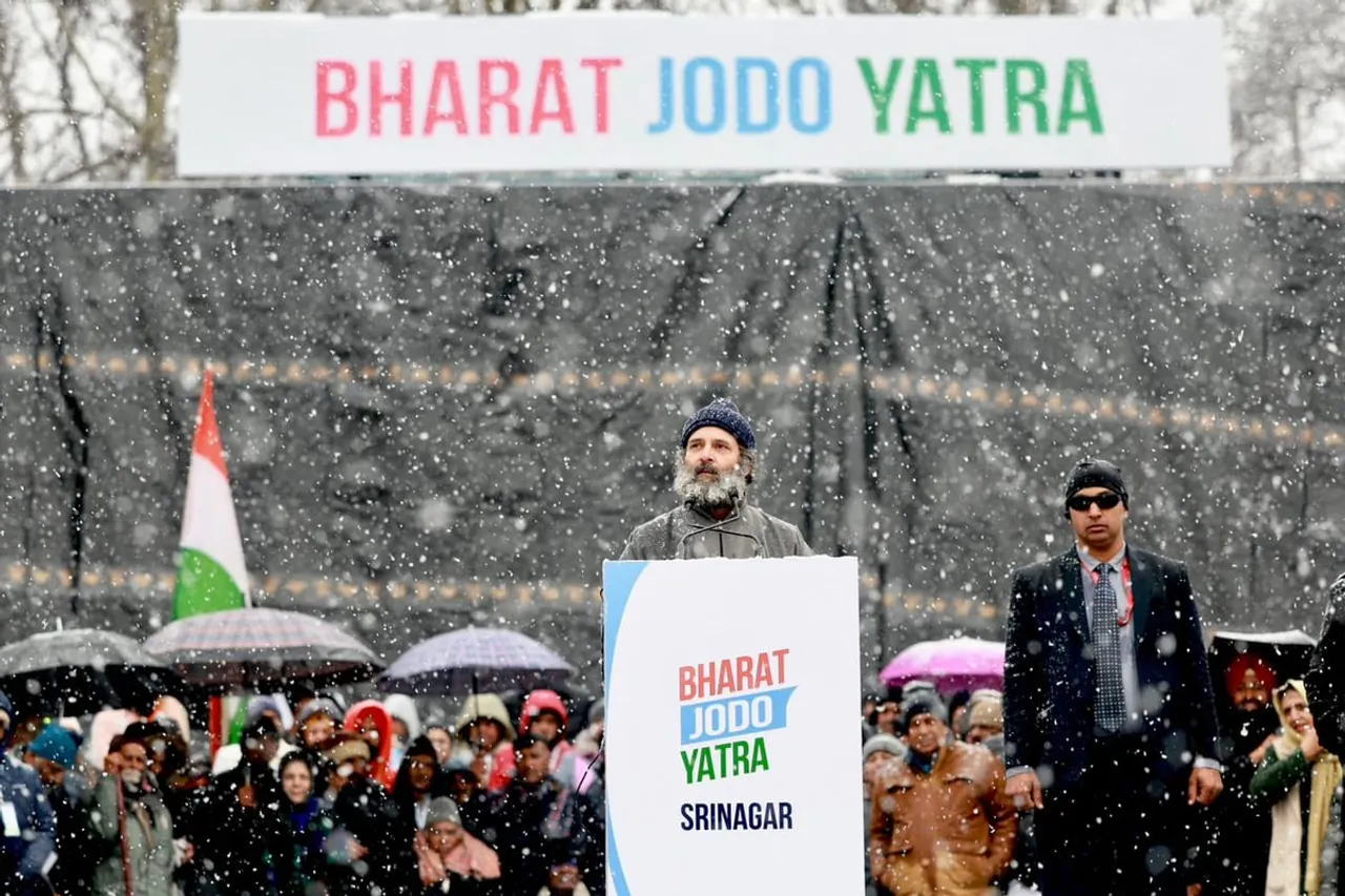 5-Month Long Bharat Jodo Yatra Culminates in Srinagar