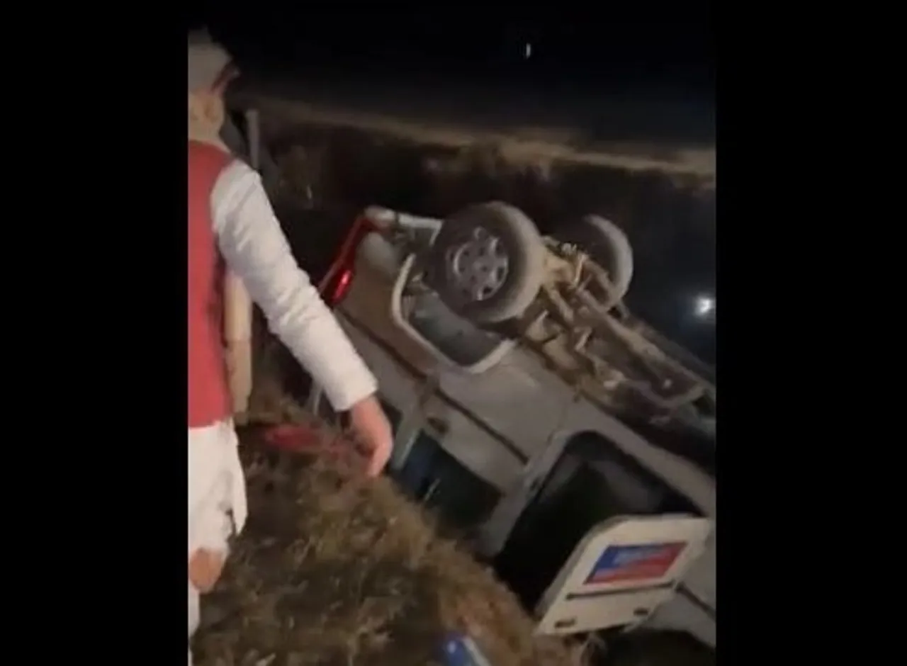 Bihar: MoS Ashwini Choubey’s Convoy Meets With Accident, Cops Injured