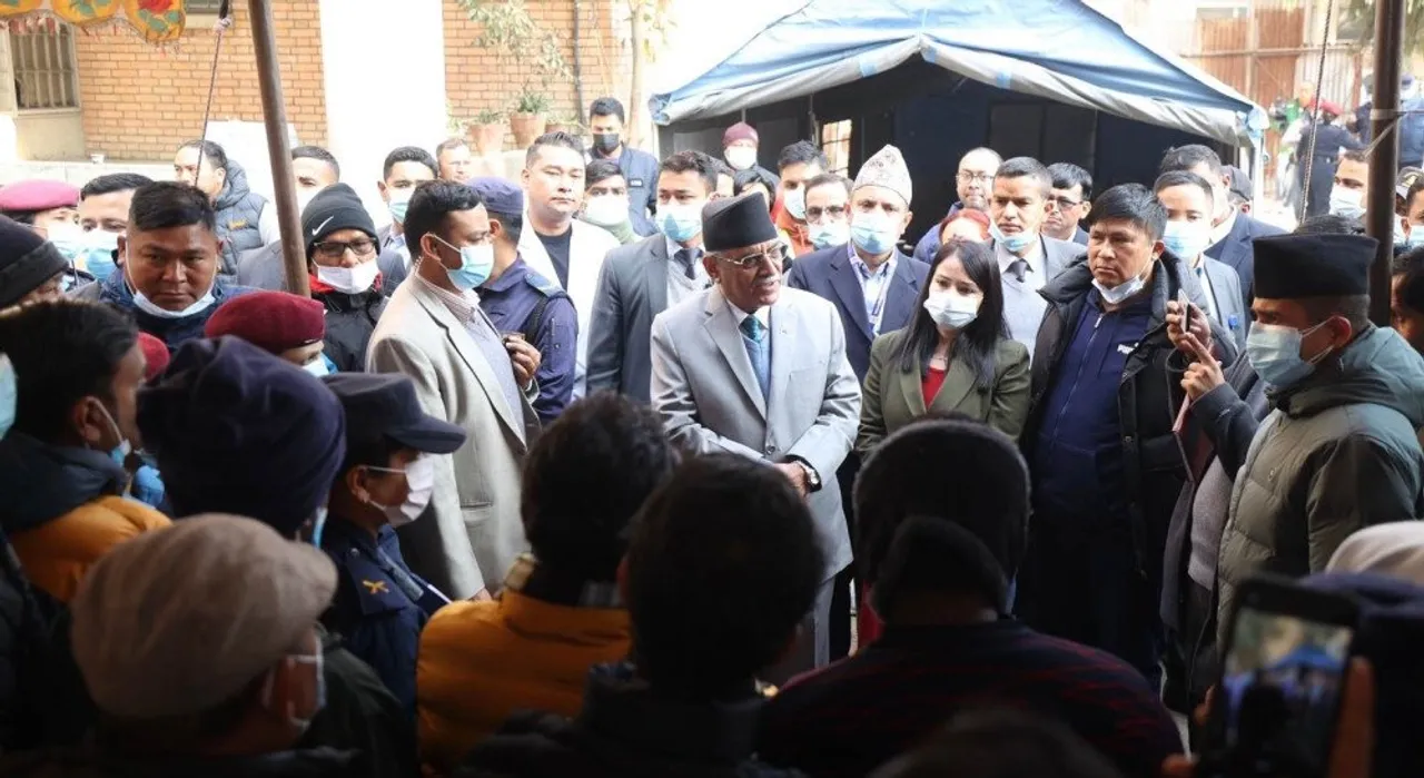 Nepal Plane Crash: PM Prachanda Meets Victims' Kin