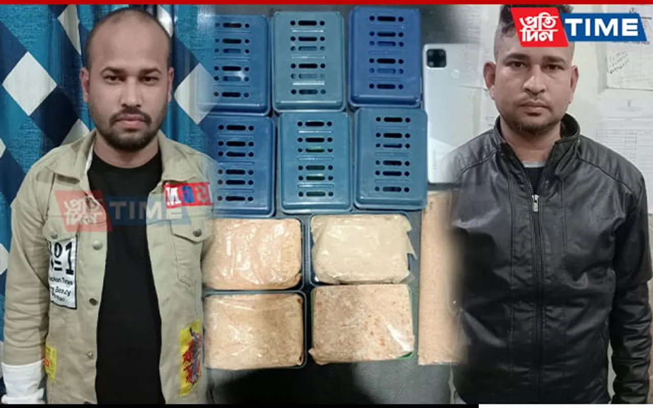Two Brothers Arrested For Drug Peddling In Guwahati; Heroin Seized