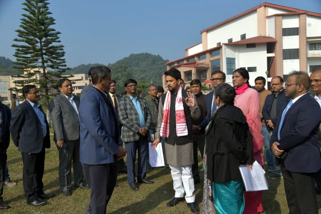 Anurag Thakur Reviews Preparations For Y20 Group Meet In Guwahati
