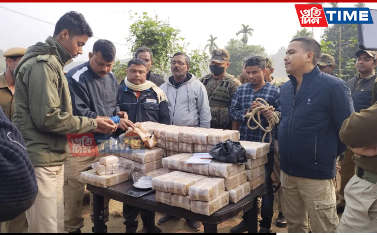 Karimganj Police Seize Rs 60 Cr Worth Narcotic Tablets