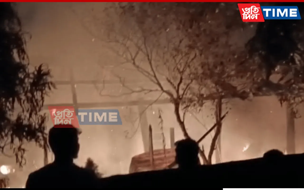 Guwahati: Property Worth Lakhs Gutted In Fire At Lokhra