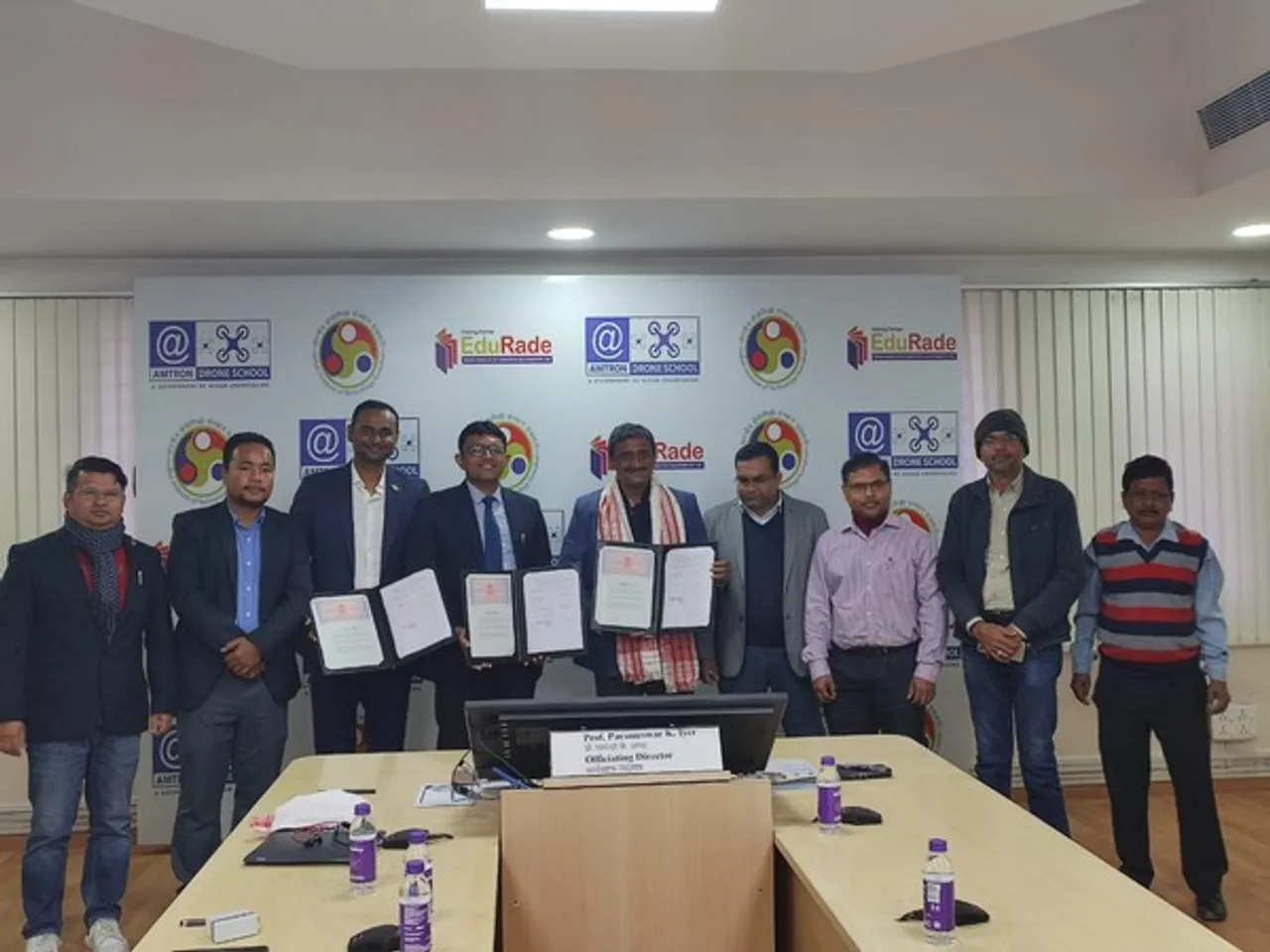 IIT Ghy Signs MoU With AMTRON, RCH To Boost Drone Tech In Northeast
