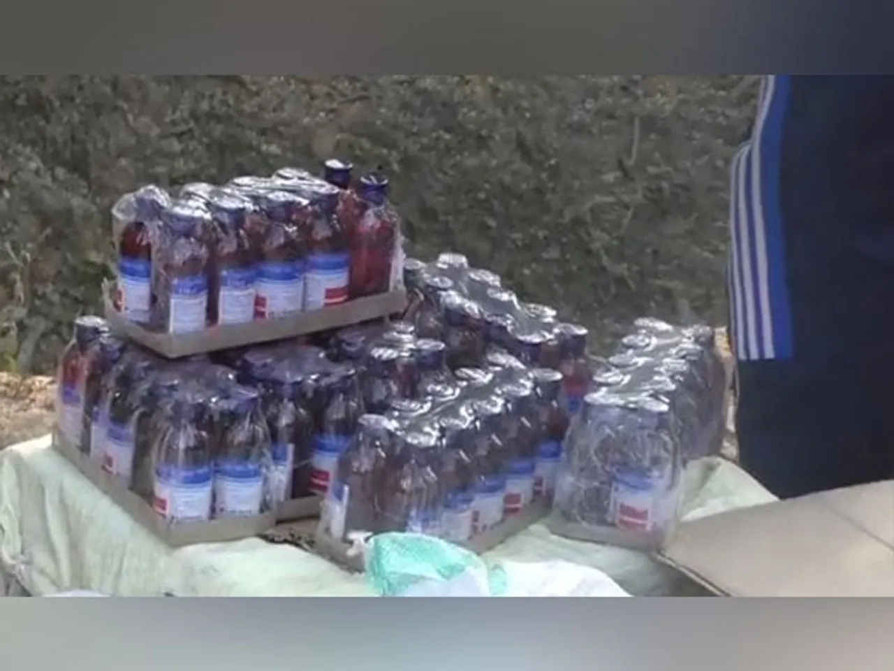 1,280 Cough Syrup Bottles Worth Lakhs Seized Near Assam-Tripura Border