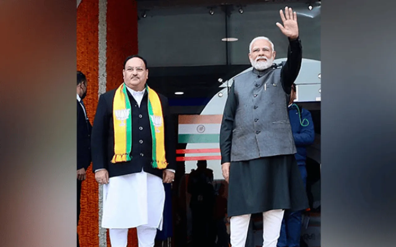 JP Nadda Files Nomination for Rajya Sabha from Gujarat
