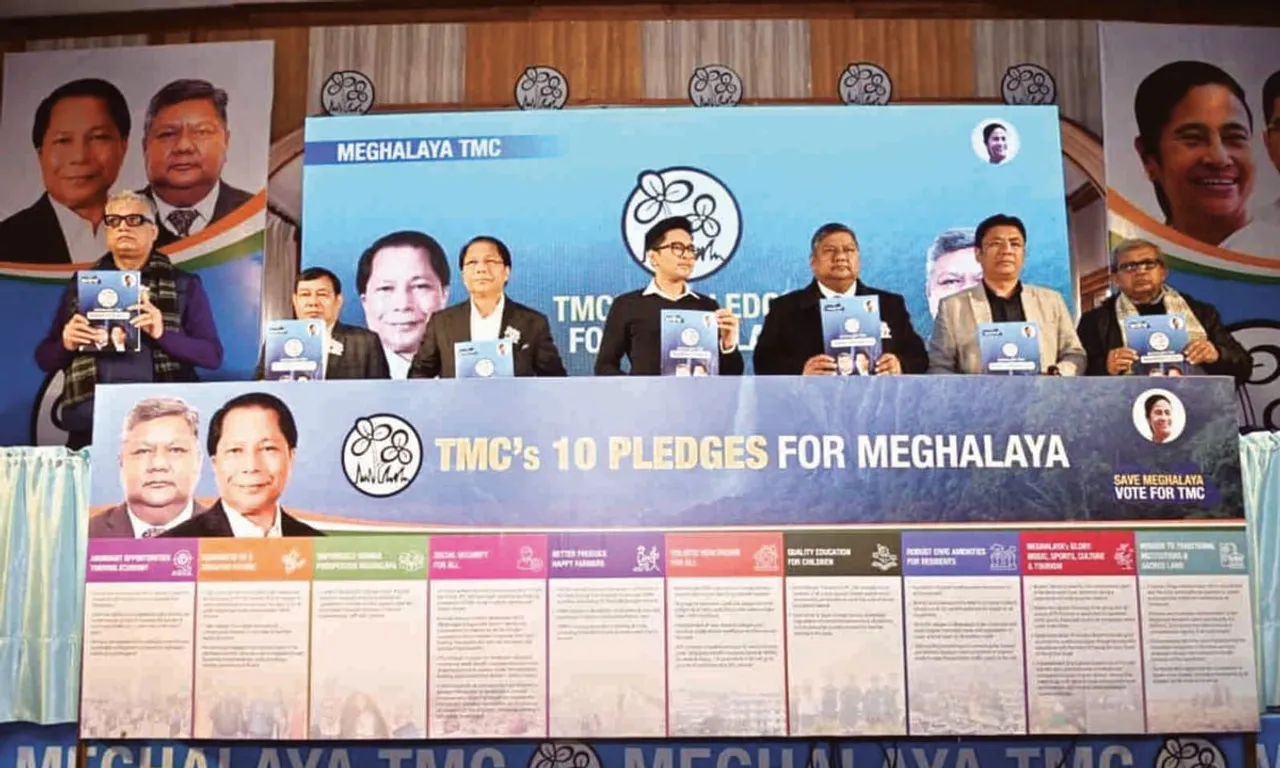 TMC's Manifesto For Meghalaya Promises 3 Lakh Jobs In Next 5 Years
