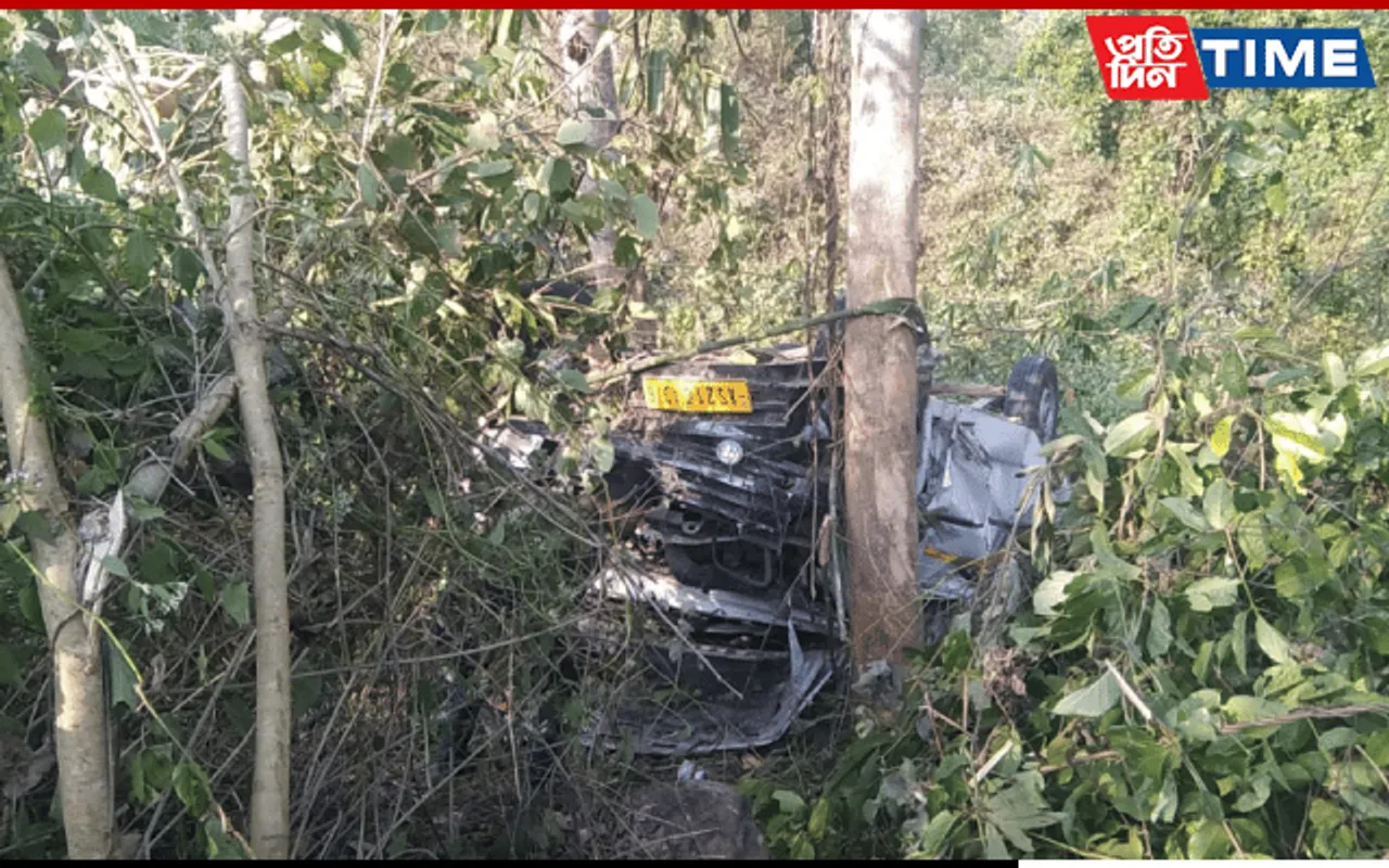 Assam: Road Mishap Claims 1, Leaves 14 Injured In Karbi Anglong
