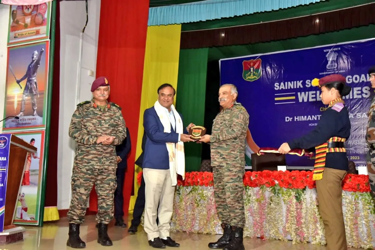 Assam CM Visits Sainik School Goalpara, Inaugurates 350-Seated Amphitheater