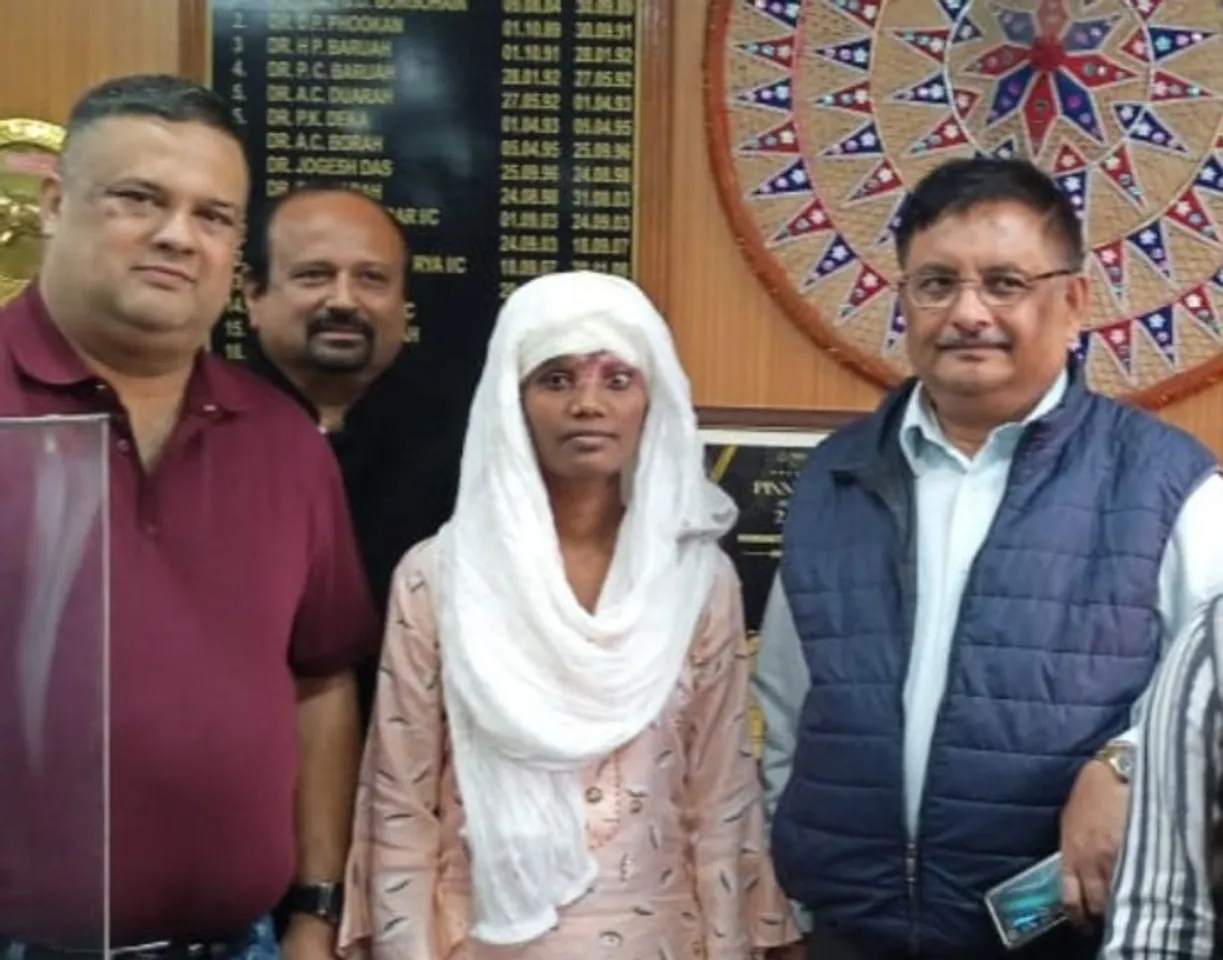 Dibrugarh Tea Garden Accident Victim Moina Nayak Discharged from GMCH