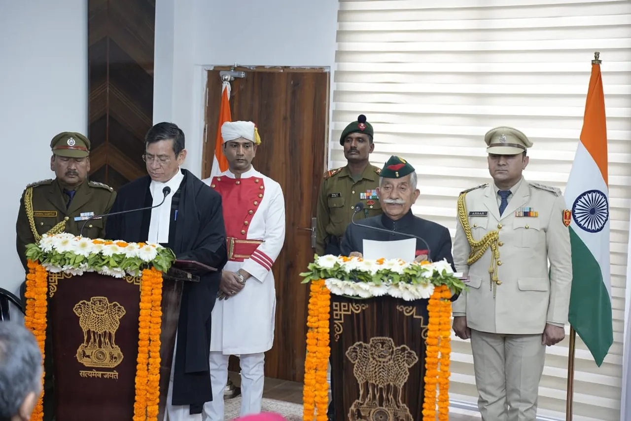 BD Mishra Sworn-In as Lt Governor of Ladakh