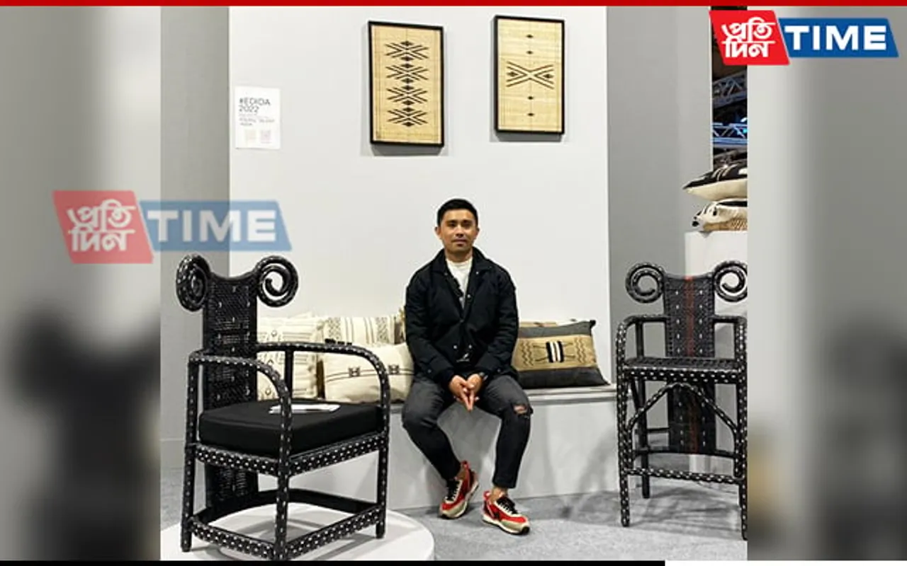 Nagaland’s Aku Zeliang Represents India at Annual Ambiente Fair 