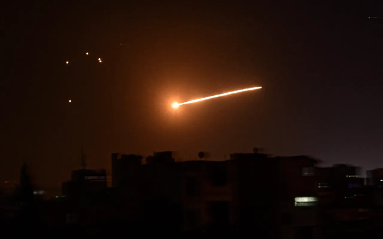 Israeli Air Strike In Central Damascus Kills 5 