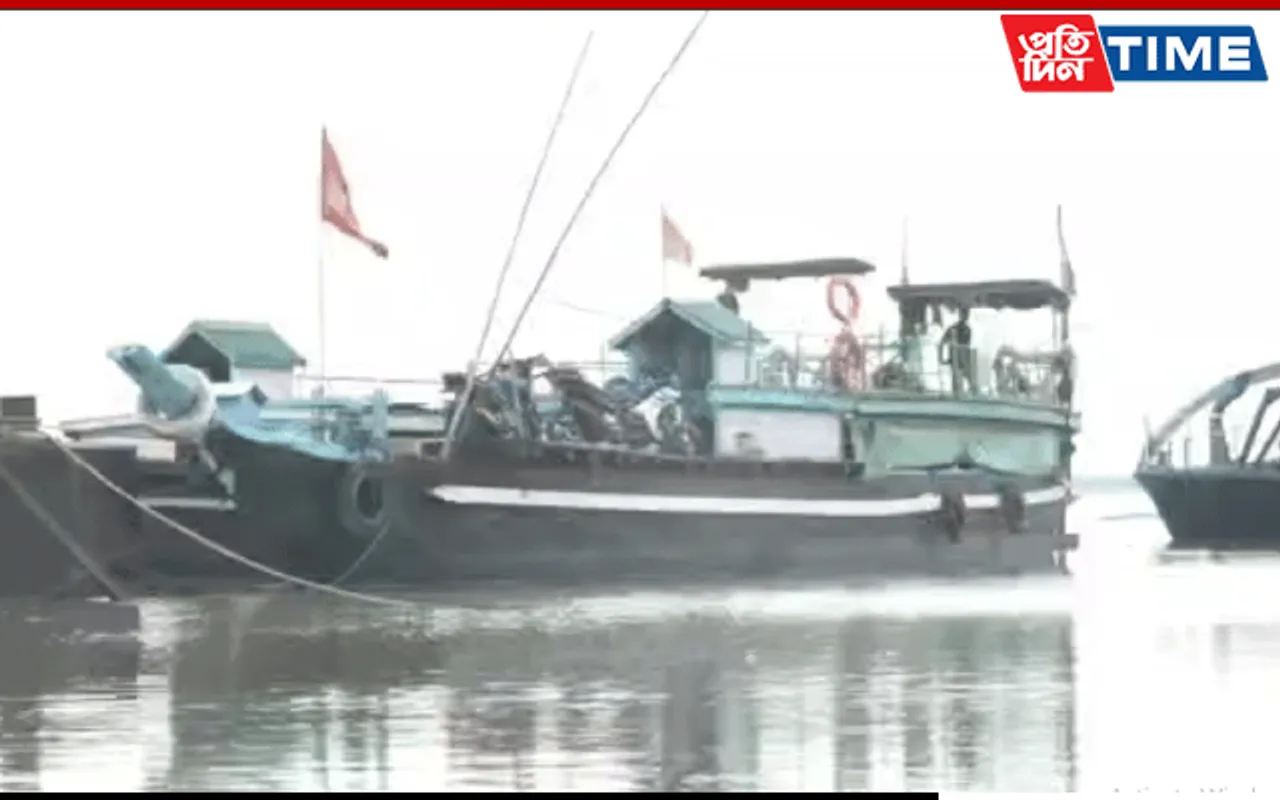 Assam: Ferry Services Suspended In Majuli