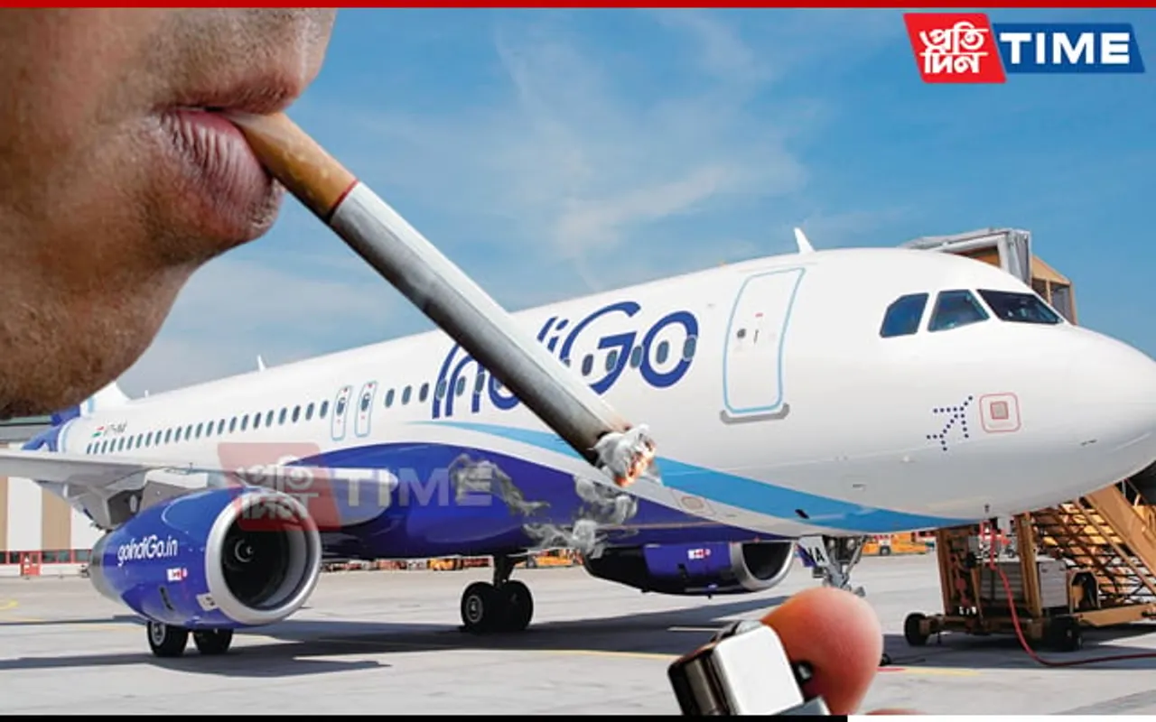 Man Arrested for Smoking in Assam-Bengaluru Indigo Flight