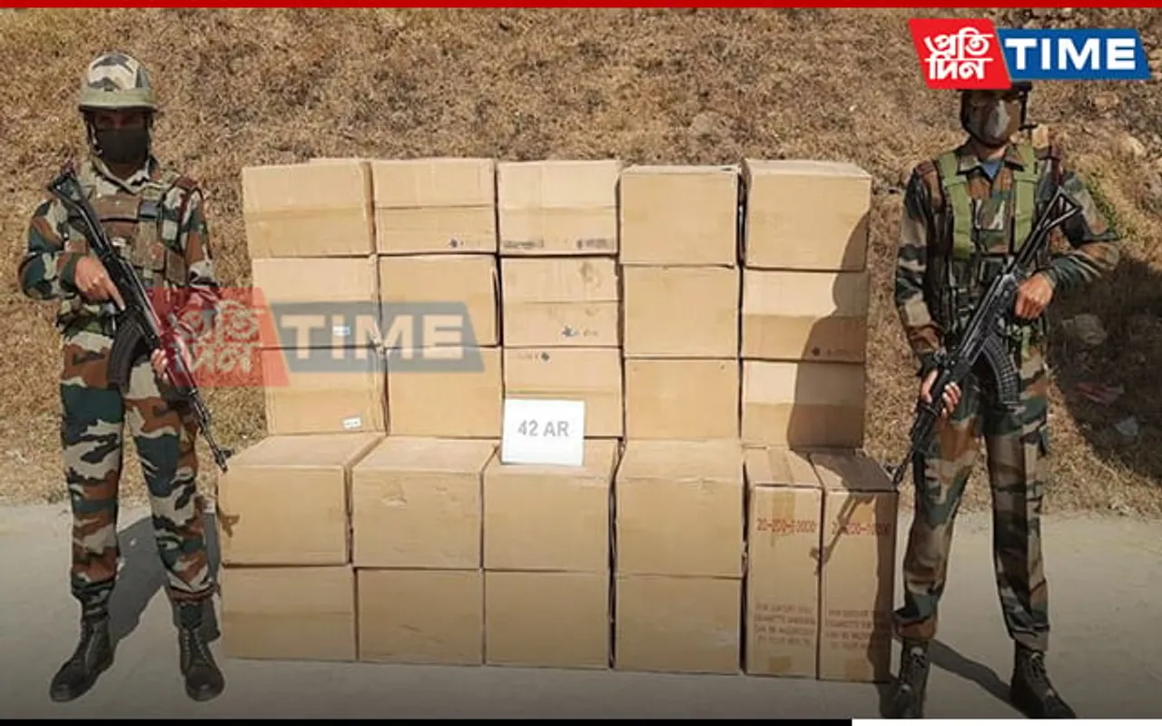 Foreign Origin Cigarettes Worth Rs 90 Lakh Seized in Mizoram’s Champhai
