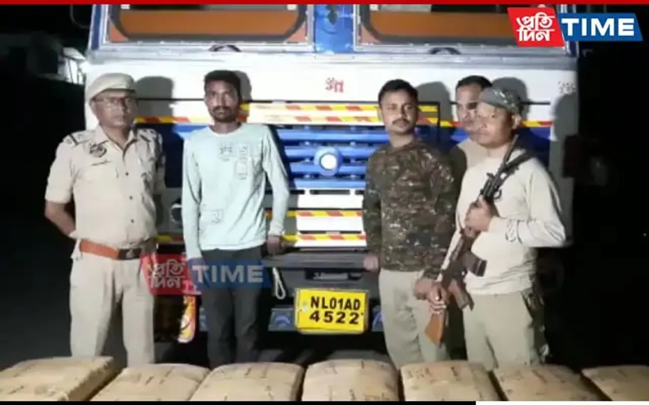 Cannabis Worth Over Rs 1 Cr Seized At Assam-Tripura Border