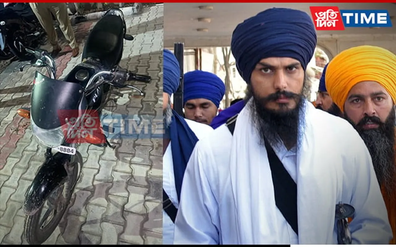 Amritpal Singh’s Getaway Bike Recovered Near Jalandhar 