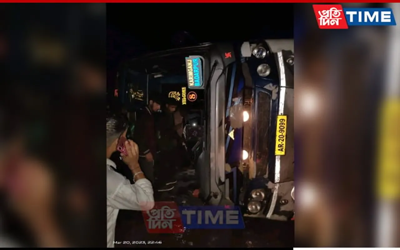 Bus Skids Off Road in Meghalaya’s Nongpoh, Several Passengers Injured