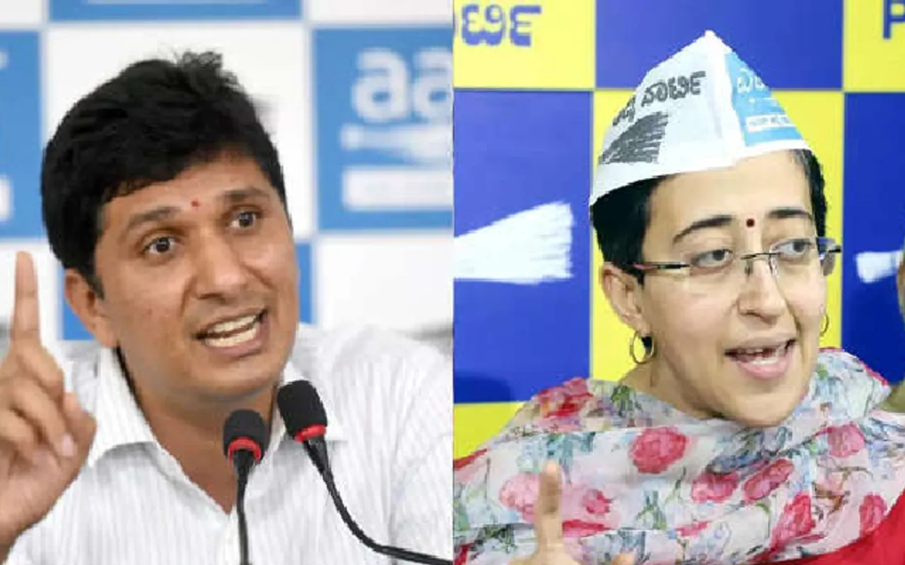 Saurabh Bharadwaj, Atishi to take Satyendar Jain & Sisodia's Place in Delhi Cabinet
