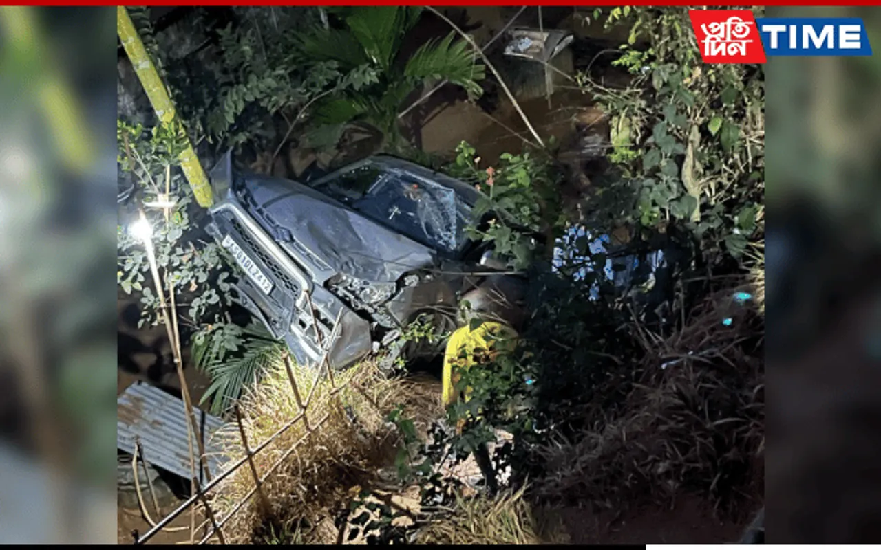 Guwahati: Drunk Men Wreck Car In Chandmari, Injured