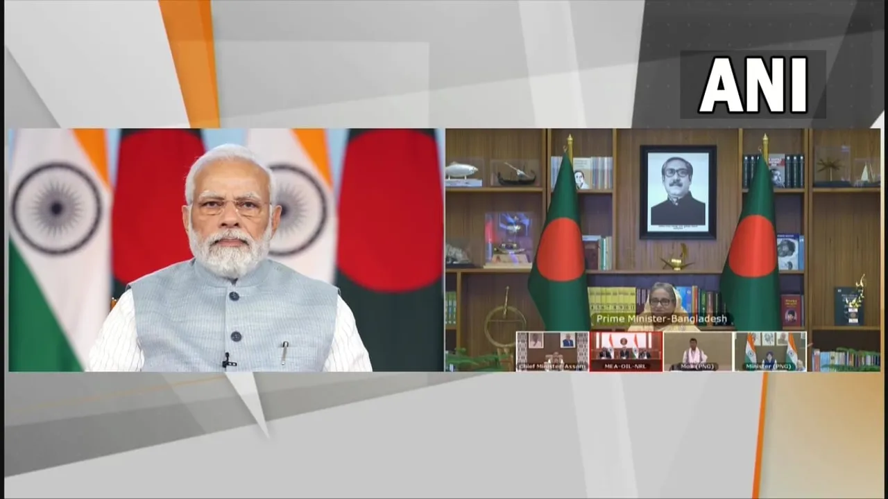 PM Modi, Sheikh Hasina Jointly Inaugurate India-Bangladesh Friendship Pipeline