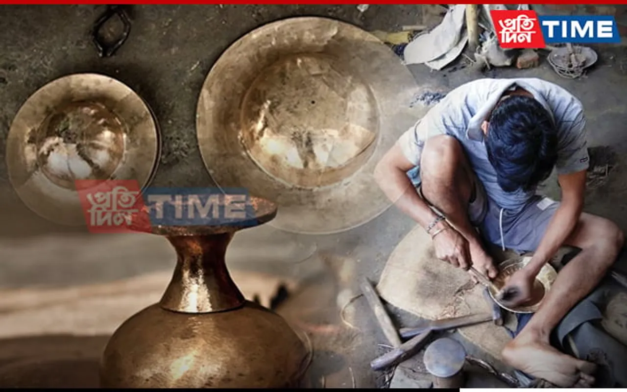 Insight into Assam’s Authentic Bell Metal Handicraft