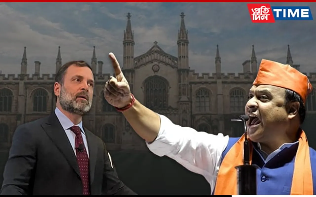 Assam CM Condemns Rahul Gandhi's Comments At Cambridge