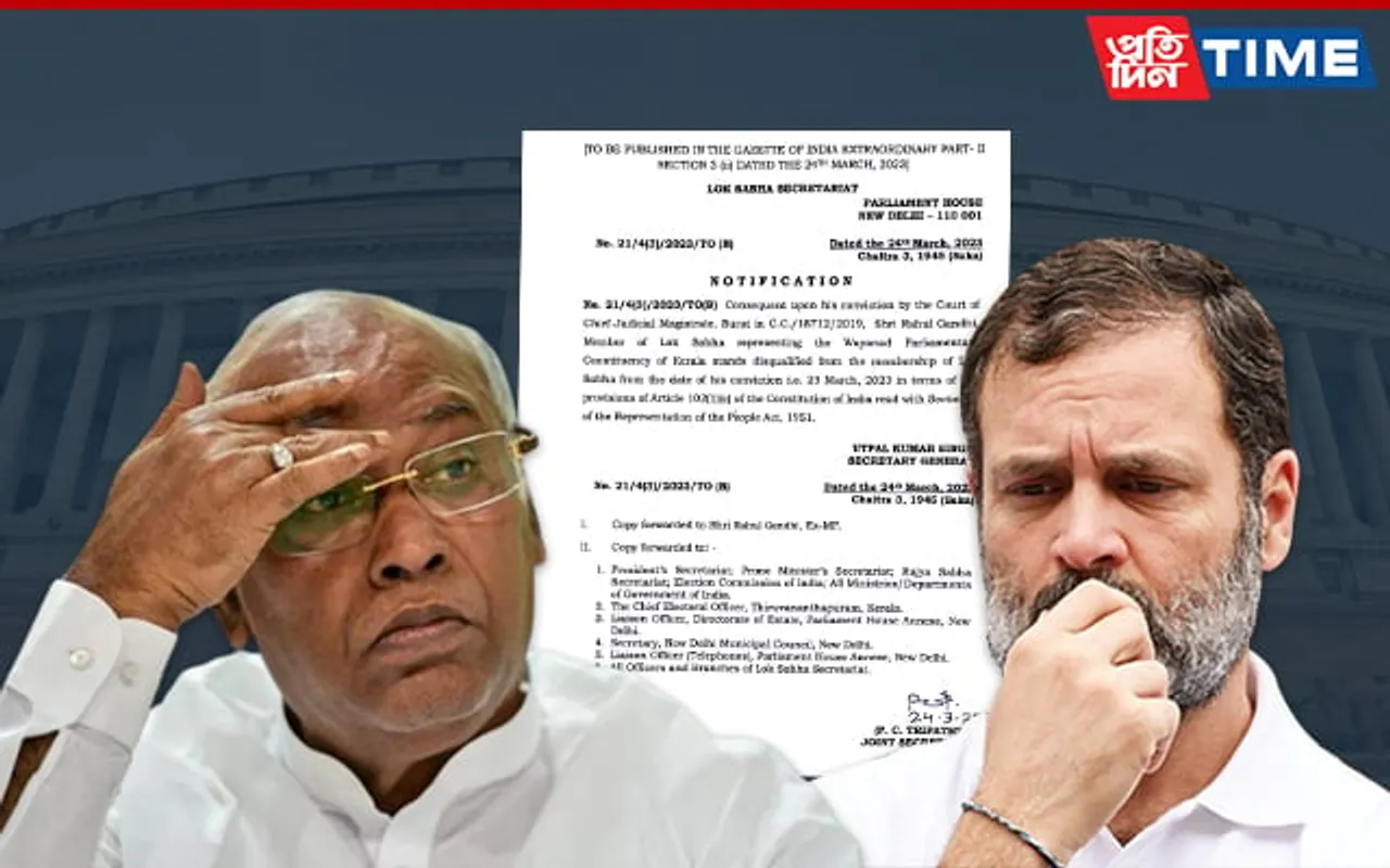 Rahul Gandhi Disqualified Only For Speaking The Truth: Kharge