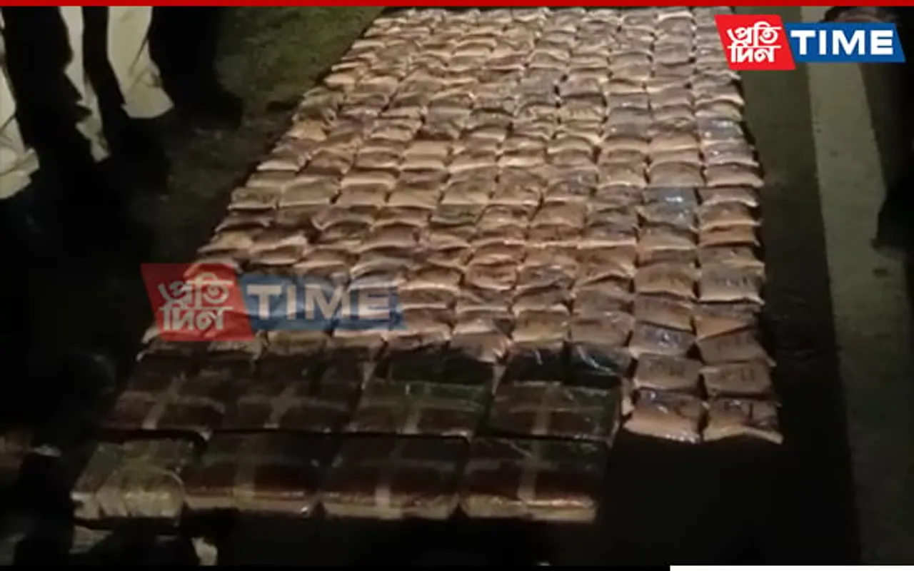 Contraband Drugs Worth Rs 30 Cr Seized in Assam’s Karimganj