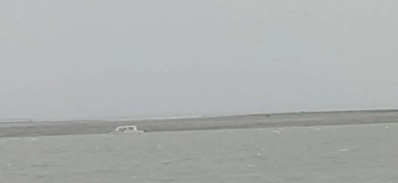 Assam: Storm Leaves Boat Ambulance Stranded in Brahmaputra River in Majuli