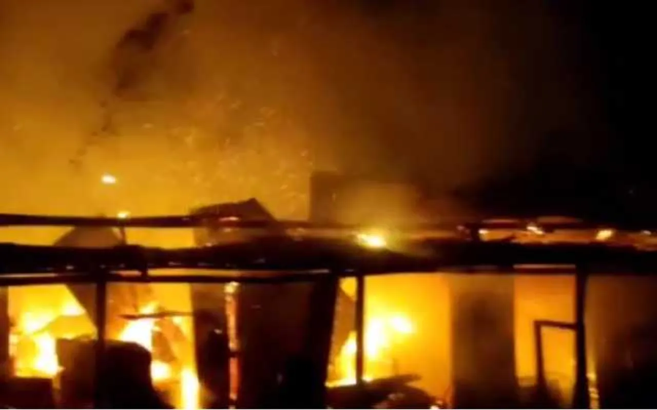 Massive Fire Guts Property worth Lakhs in Assam’s Barpeta