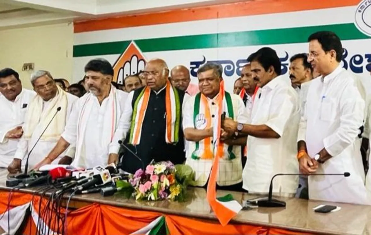 Former Karnataka CM Jagadish Shettar Joins Congress