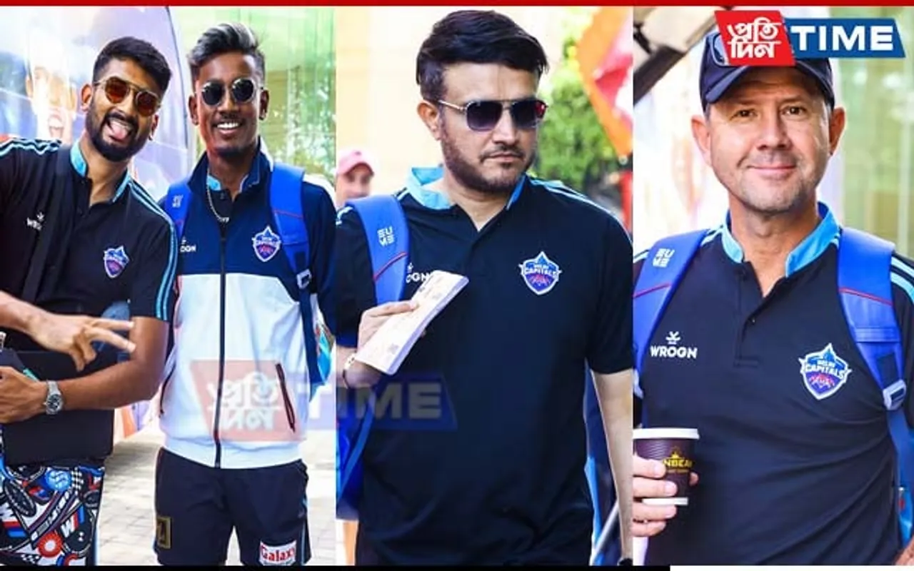 IPL 2023: Amid Tight Security, Delhi Capitals Team Arrives in Guwahati 