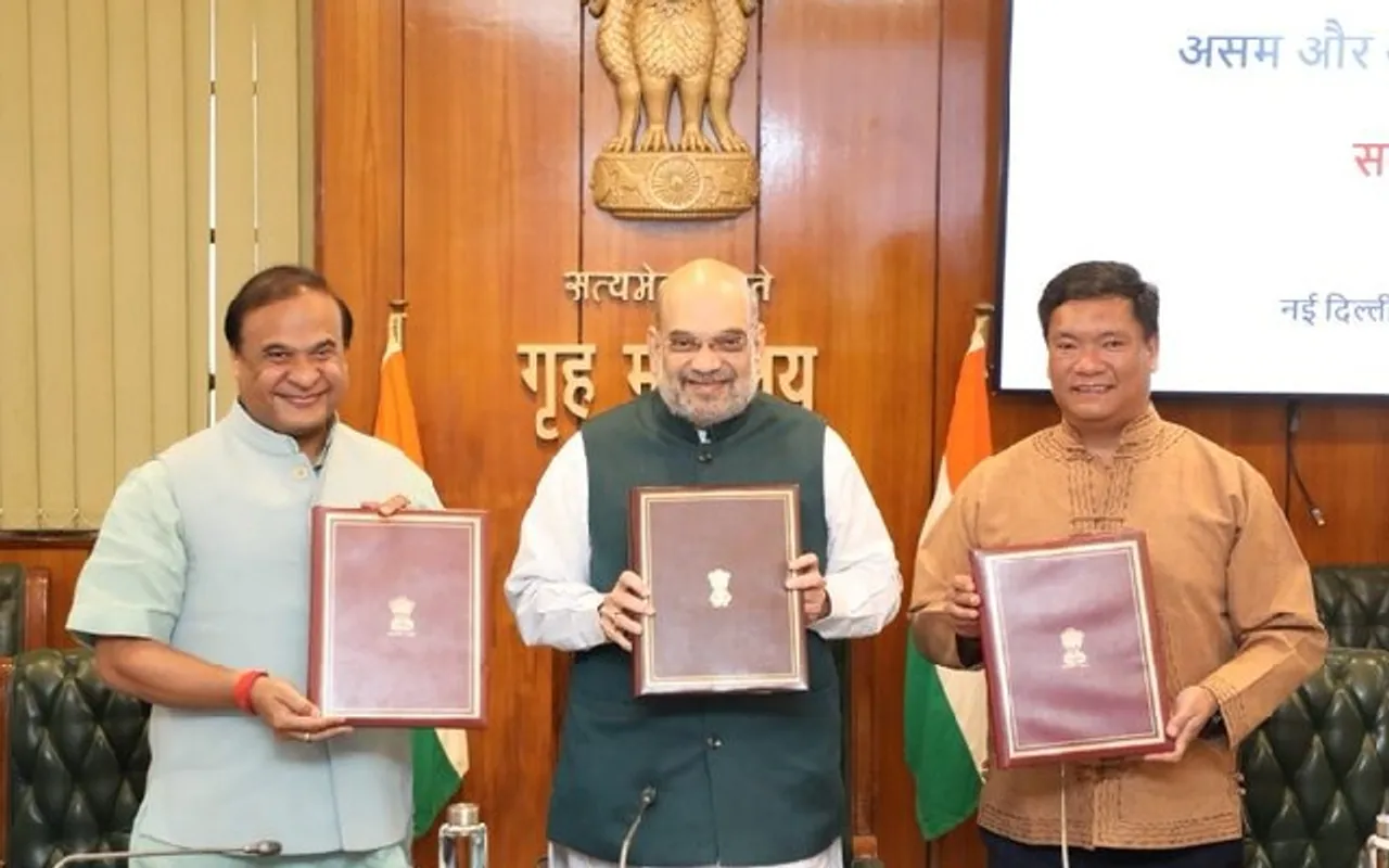 MoU Signed Between Assam-Arunachal to Settle Border Dispute