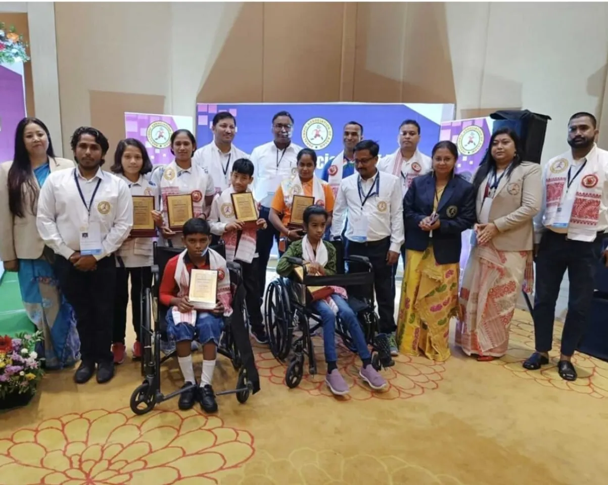Paralympic Association of Assam Confers ‘Achiever’s Award’ to National Medal Winners