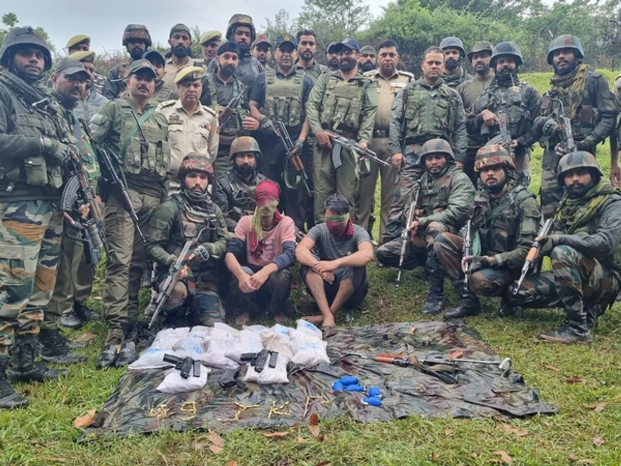 J&K: Indian Army Foils Infiltration Bid, Nabs 3 Terrorists With Arms, Explosives