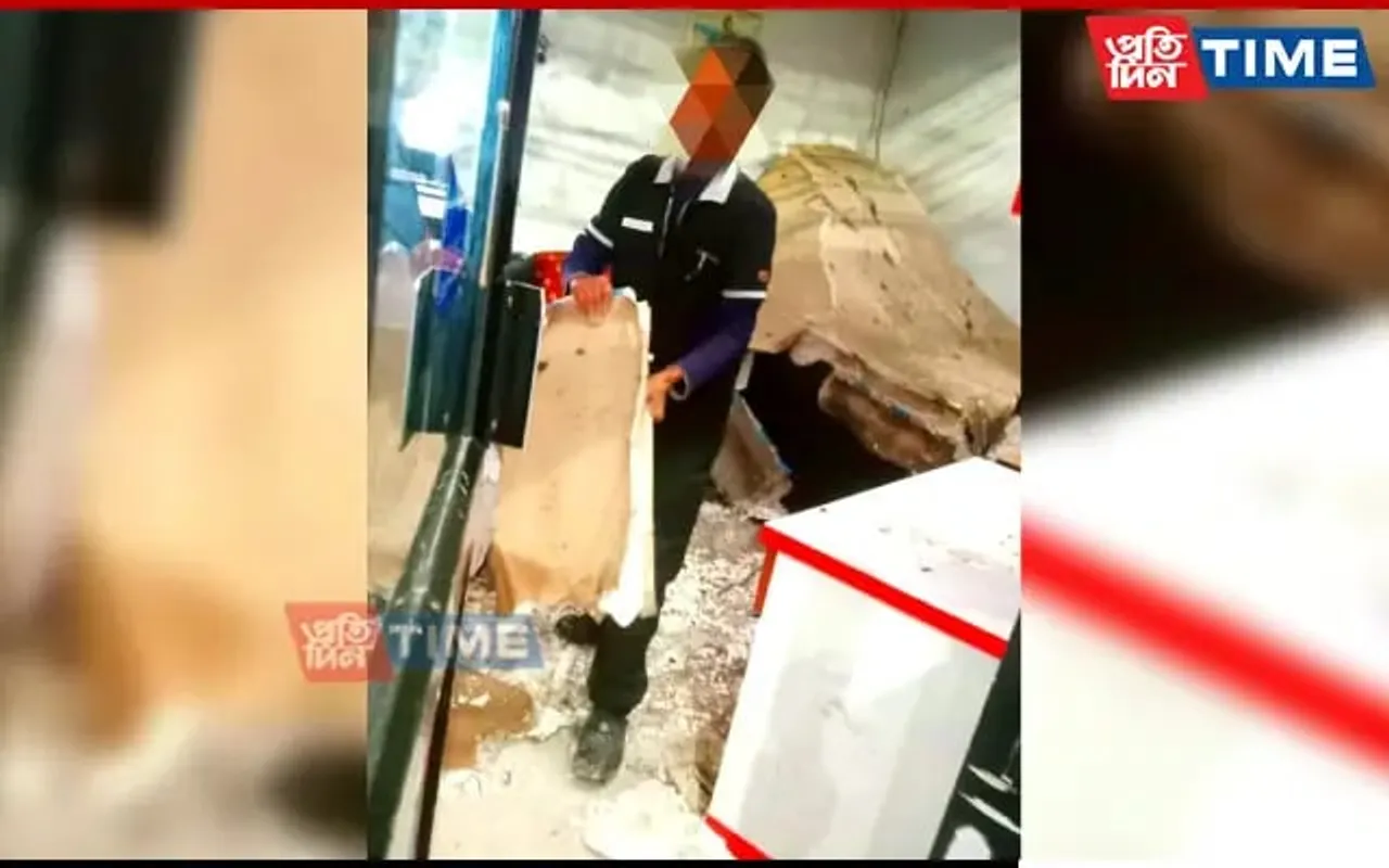 BREAKING: Ceiling Comes Crashing Down At Guwahati Airport