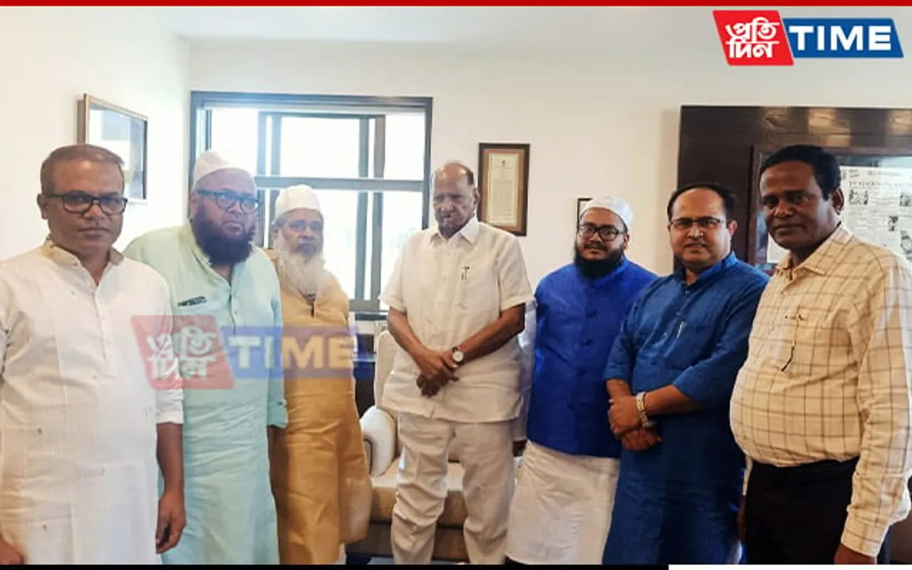 After Nitish Kumar, Badruddin Ajmal Meets NCP Chief Sharad Pawar 
