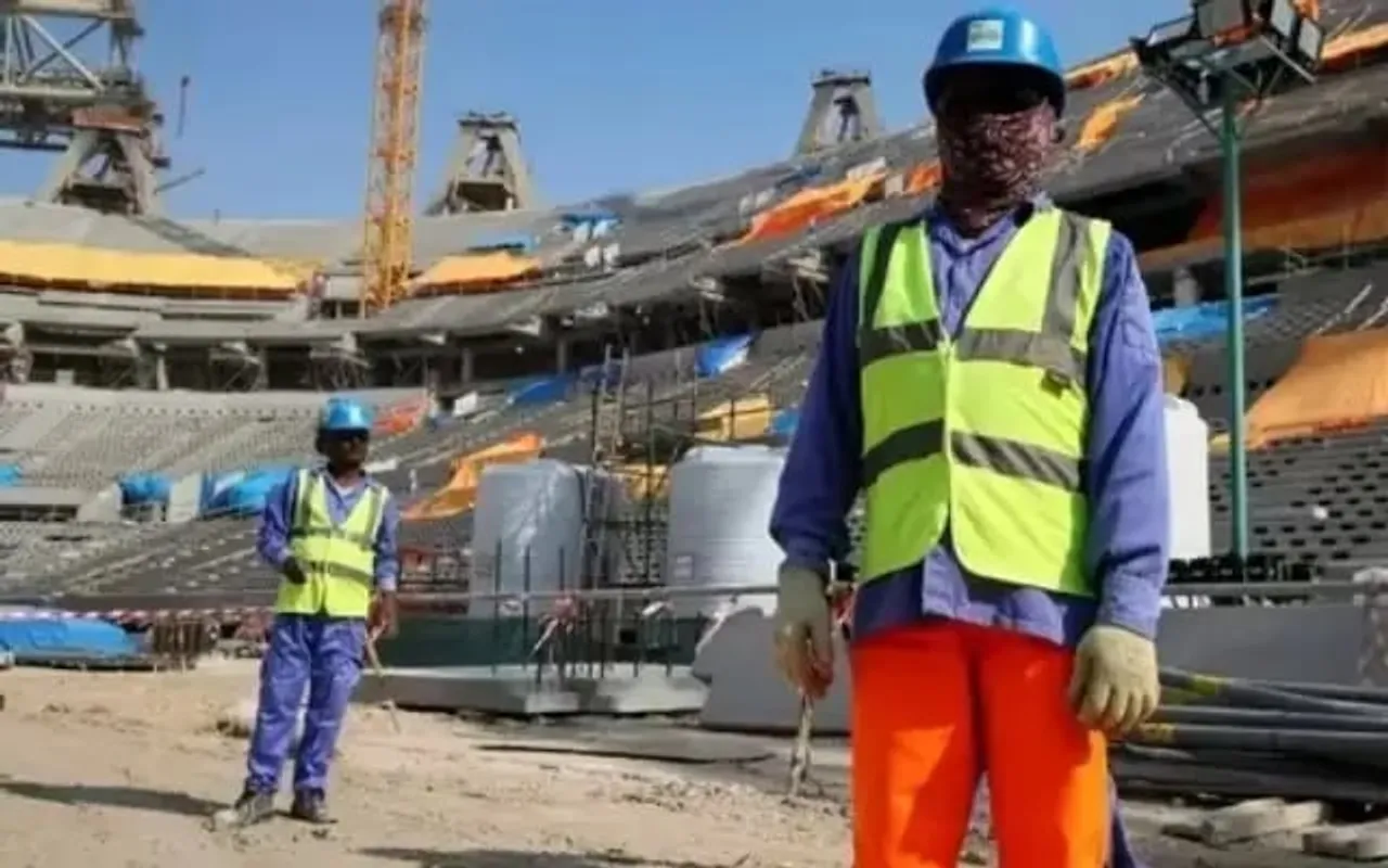 Migrant Workers For Qatar World Cup Being Held For Demanding Unpaid Wages