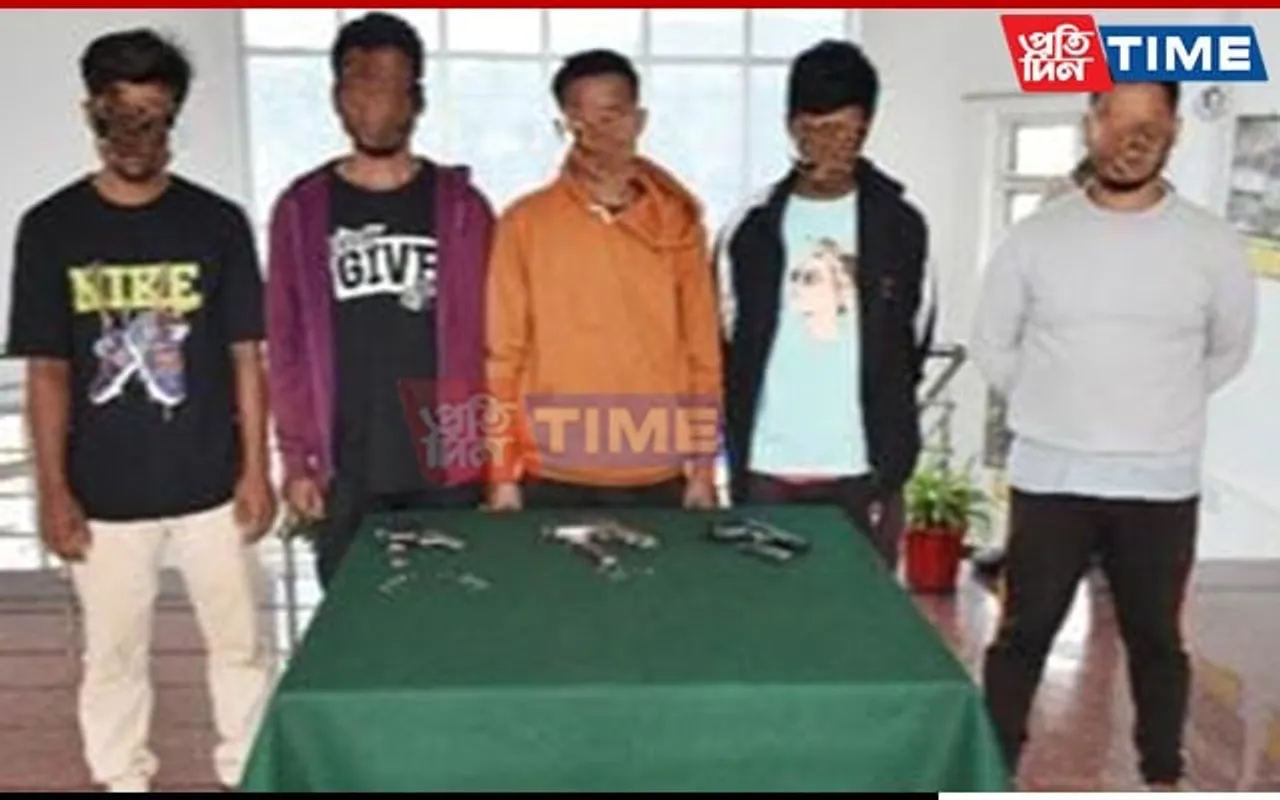 5 KCP(PWG) Cadres Surrender Before Security Forces in Manipur