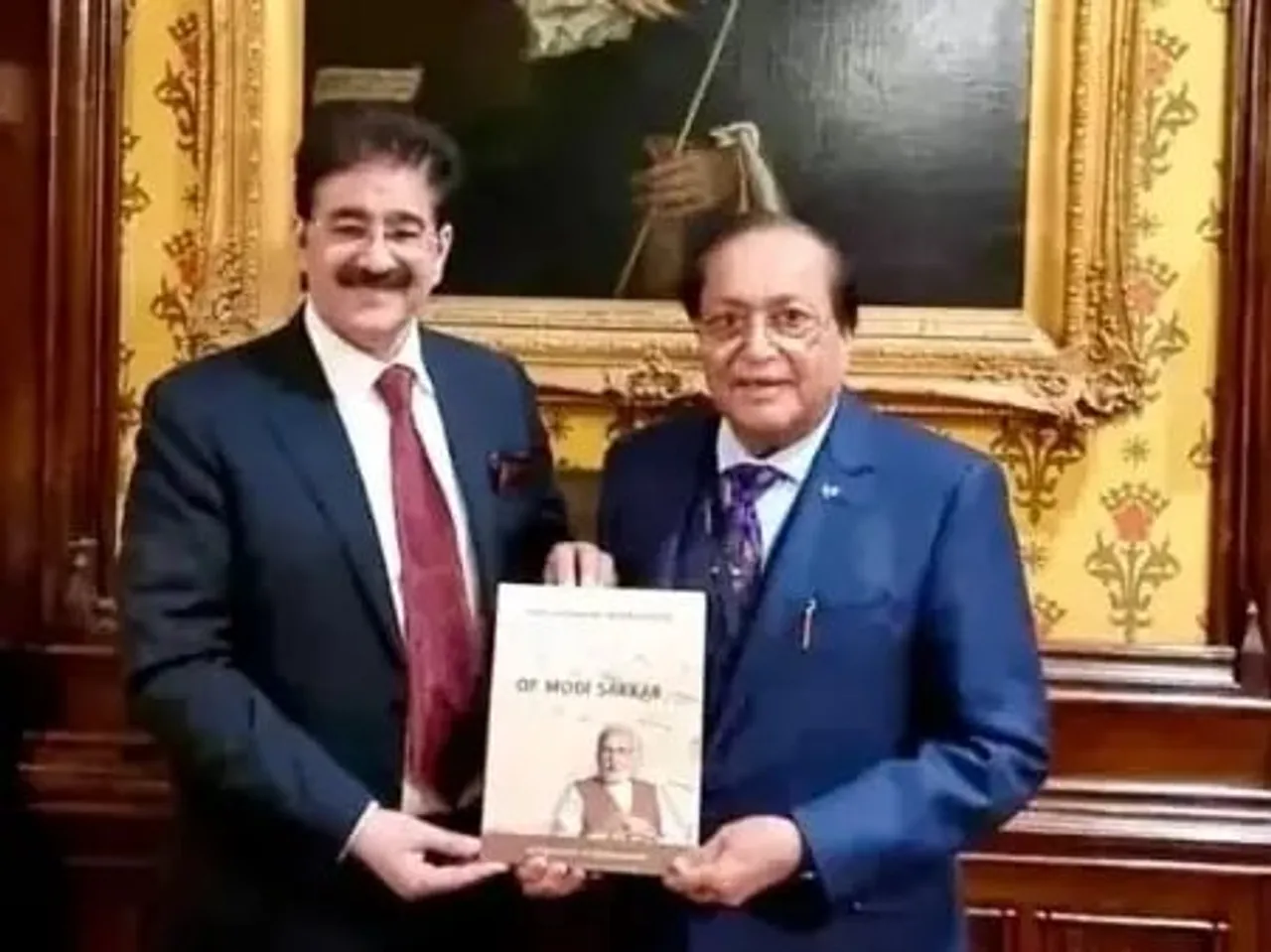 UK: Book On Modi Sarkar's Achievements Unveiled In The House Of Lords