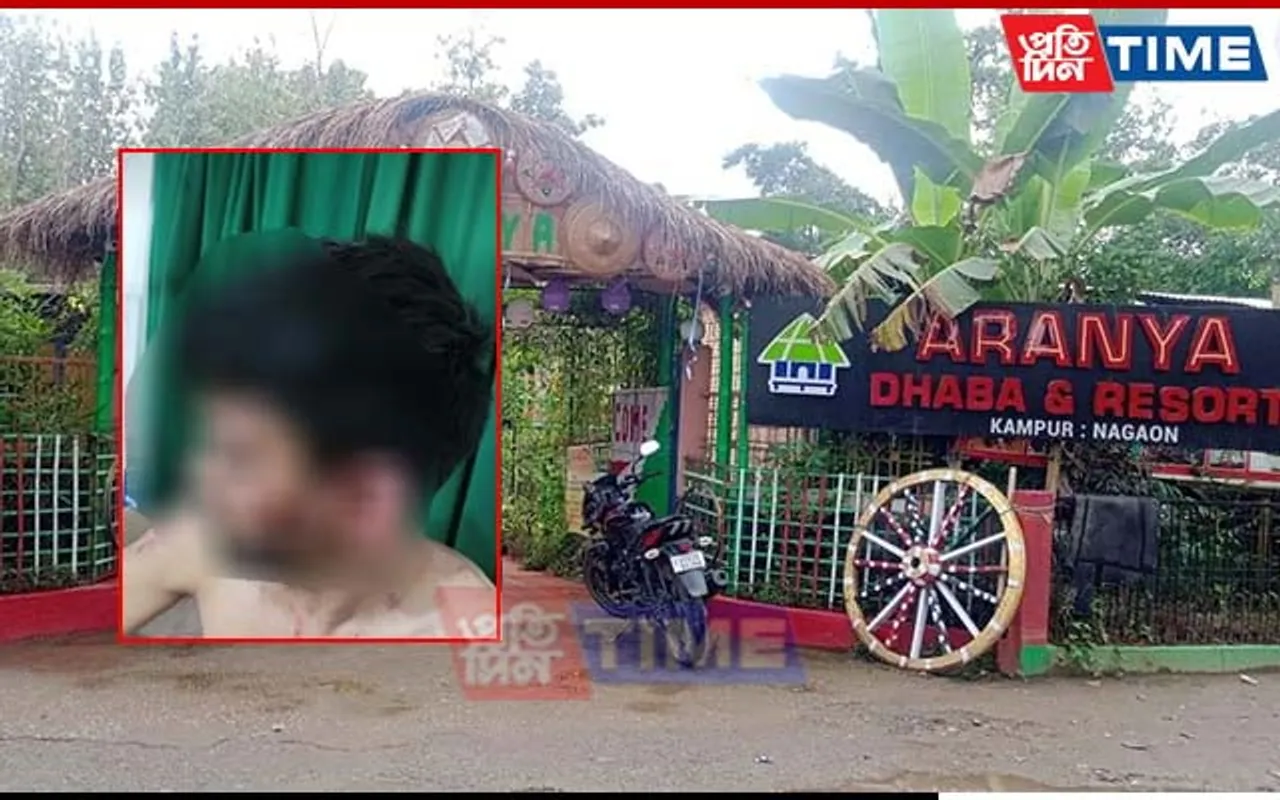 Assam: Youth Brutally Assaulted by Dhaba Owner & Staff in Kampur