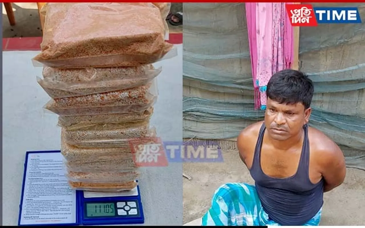 Assam: Drug Peddler Injured in Police Firing, Narcotics Seized 